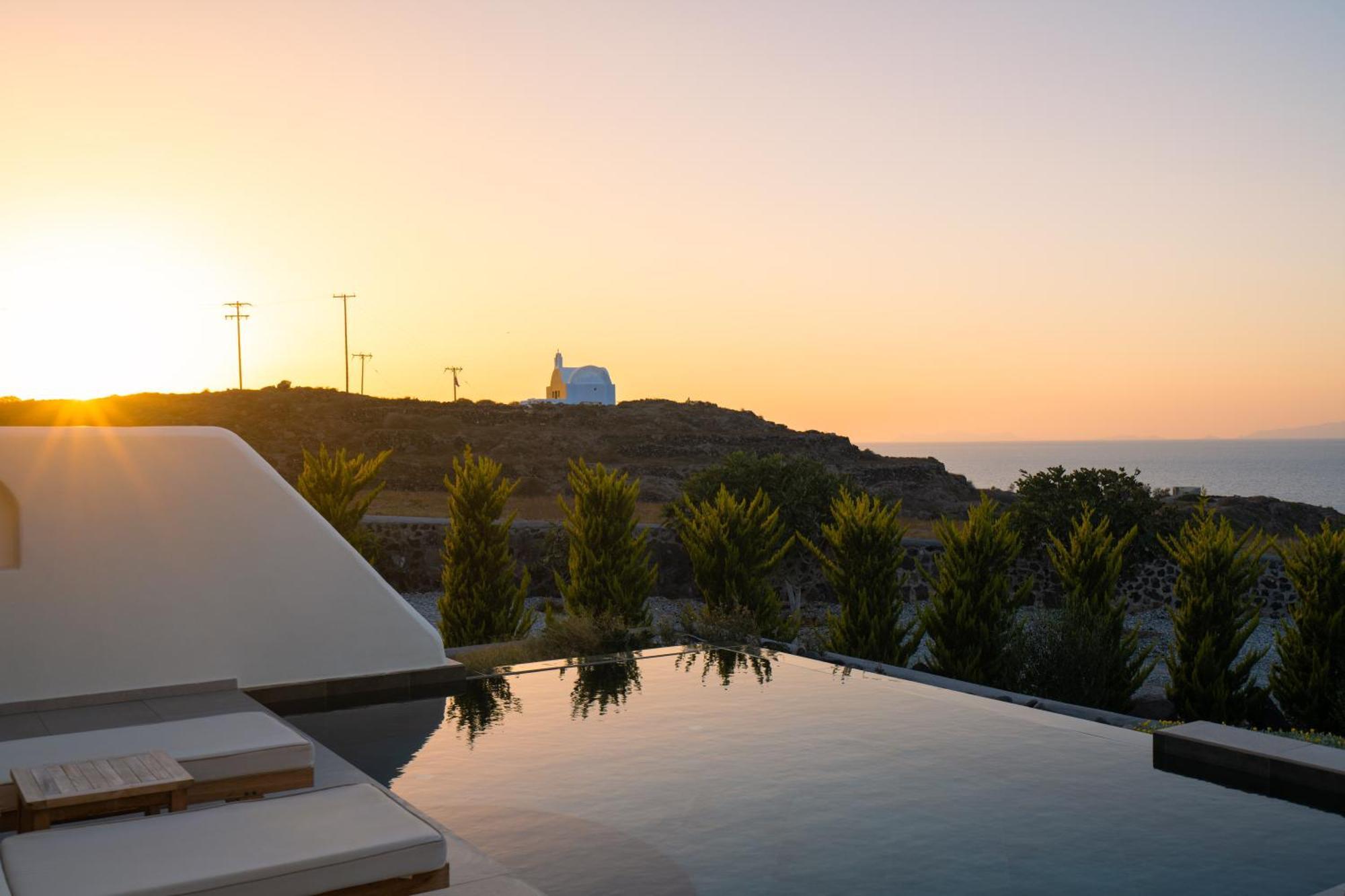 Saint John Oia-Exclusive Private Heated Pool Villas Esterno foto