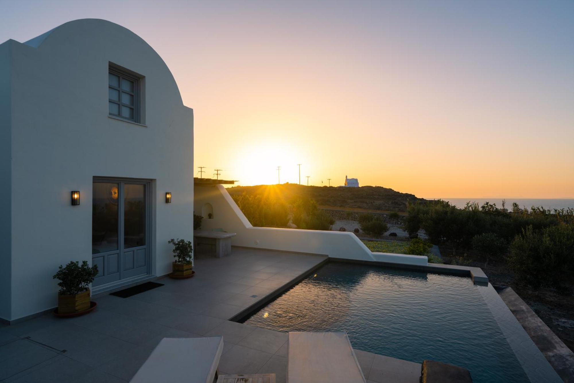Saint John Oia-Exclusive Private Heated Pool Villas Esterno foto