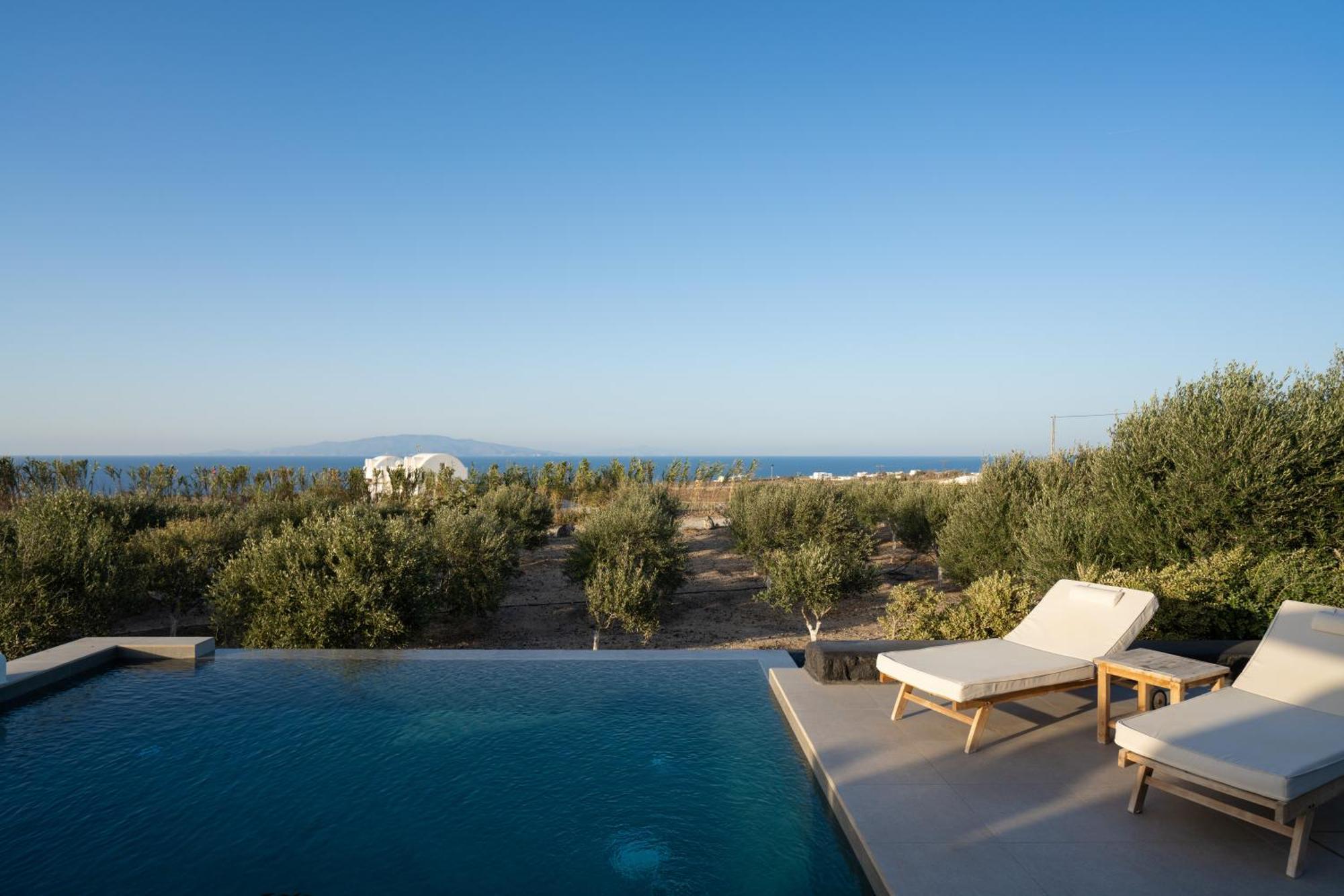 Saint John Oia-Exclusive Private Heated Pool Villas Esterno foto
