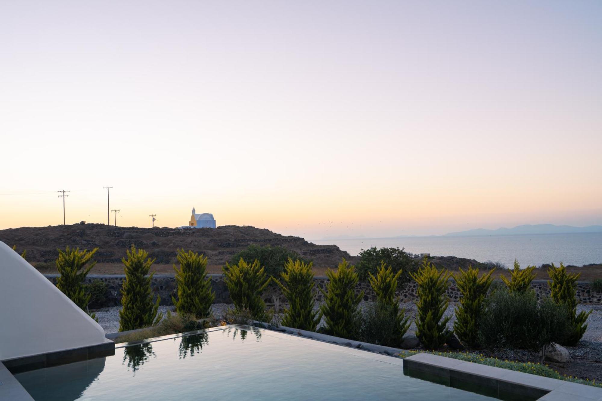 Saint John Oia-Exclusive Private Heated Pool Villas Esterno foto